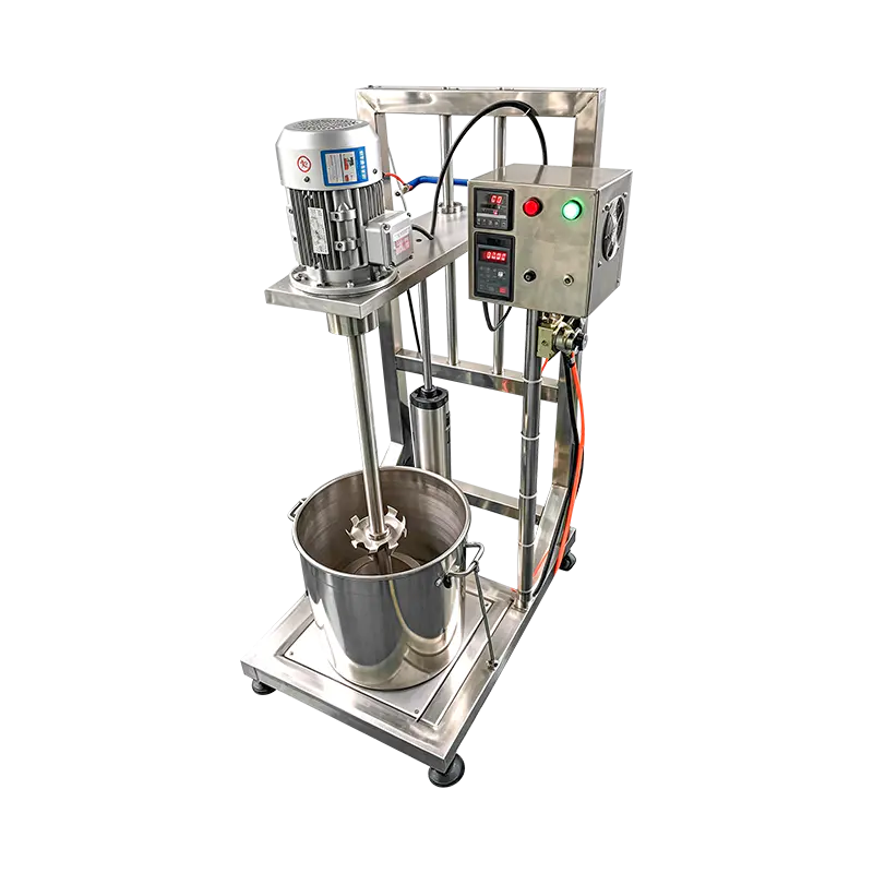 پخش کننده پرسرعت بالابر پنوماتیک با گرمایش برای رنگدانه های آرایشی